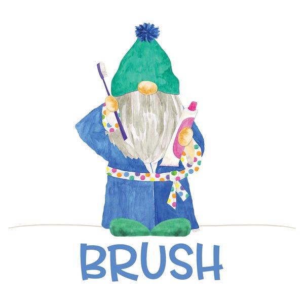 Tara Reed: Bathroom Gnomes II - Brush by Tara Reed