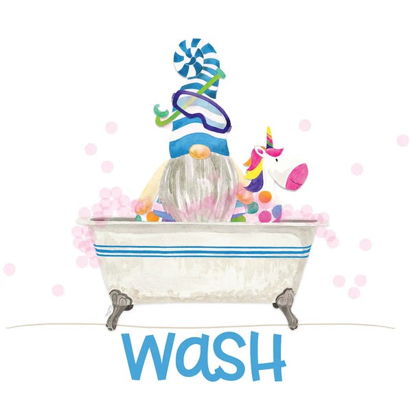 Tara Reed: Bathroom Gnomes III - Wash by Tara Reed