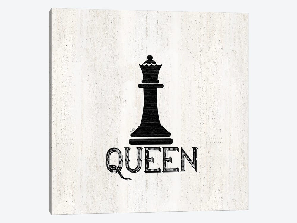 Chess Piece II-Queen by Tara Reed 1-piece Canvas Artwork