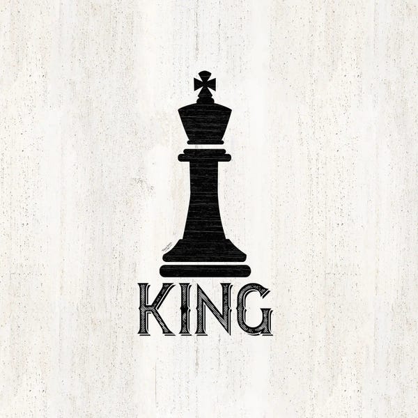 Cards & Board Games: Chess Piece I-King by Tara Reed