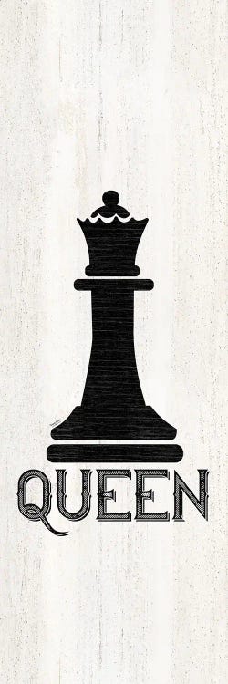 Chess Piece Vertical II-Queen