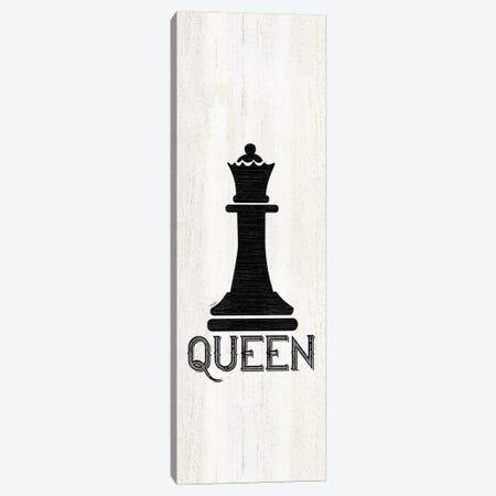 Chess Piece Vertical II-Queen Canvas Print #TRE511} by Tara Reed Canvas Art