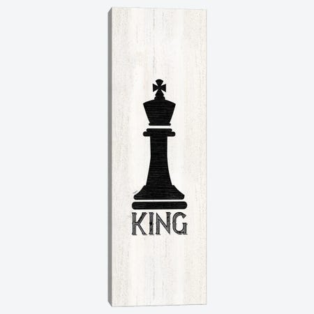 Chess Piece Vertical I-King Canvas Print #TRE512} by Tara Reed Canvas Art