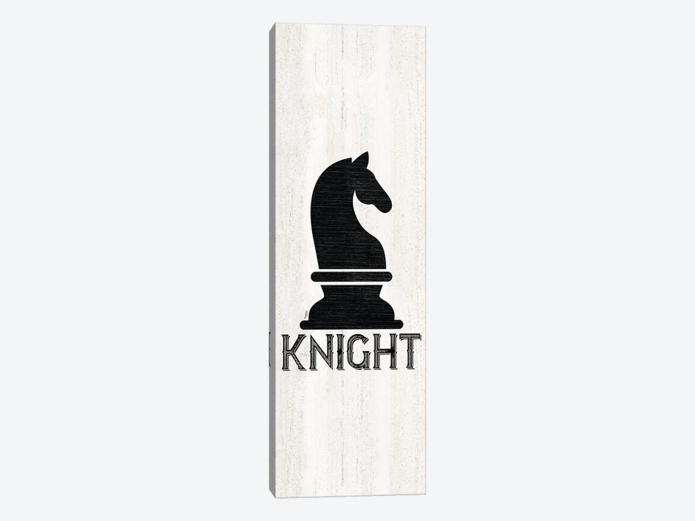 Chess Piece Vertical IV-Knight by Tara Reed 1-piece Canvas Artwork