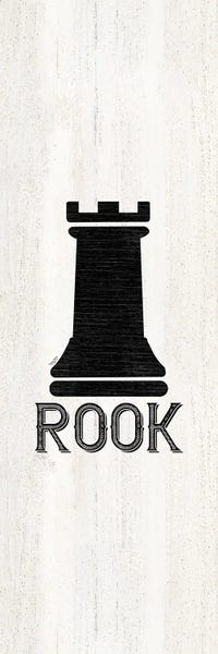 Cards & Board Games: Chess Piece Vertical V-Rook by Tara Reed