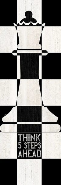 Tara Reed: Chessboard Sentiment Vertical II-Five Steps by Tara Reed