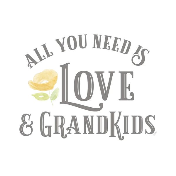 Modern Farmhouse Décor: Grandparent Life I-All You Need by Tara Reed