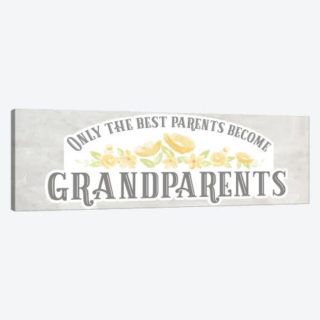 Grandparent Life Panel Gray VI-Only The Best Canvas Print #TRE534} by Tara Reed Art Print