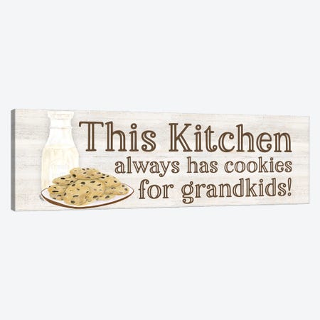 Grandparent Life Panel IV-Cookies Canvas Print #TRE536} by Tara Reed Canvas Print