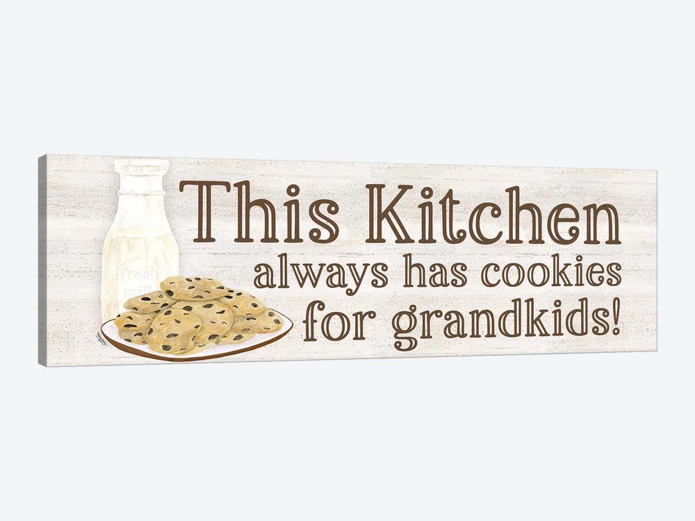 Grandparent Life Panel IV-Cookies by Tara Reed 1-piece Canvas Print
