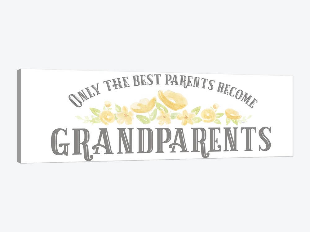 Grandparent Life Panel VI-Only The Best by Tara Reed 1-piece Canvas Artwork