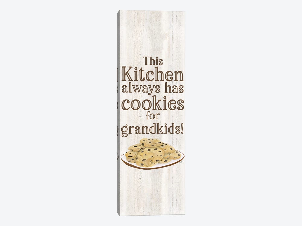 Grandparent Life Vertical I-Cookies by Tara Reed 1-piece Canvas Artwork