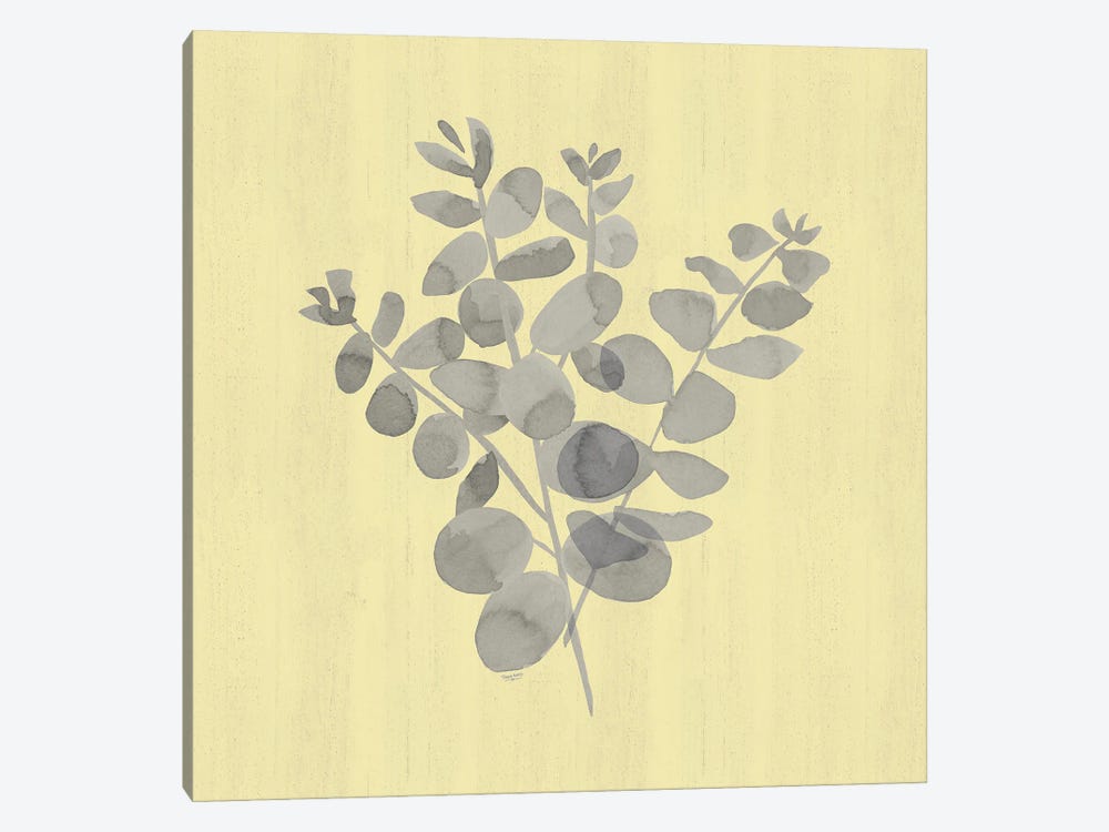 Natural Inspiration Eucalyptus Gray & Yellow II by Tara Reed 1-piece Art Print