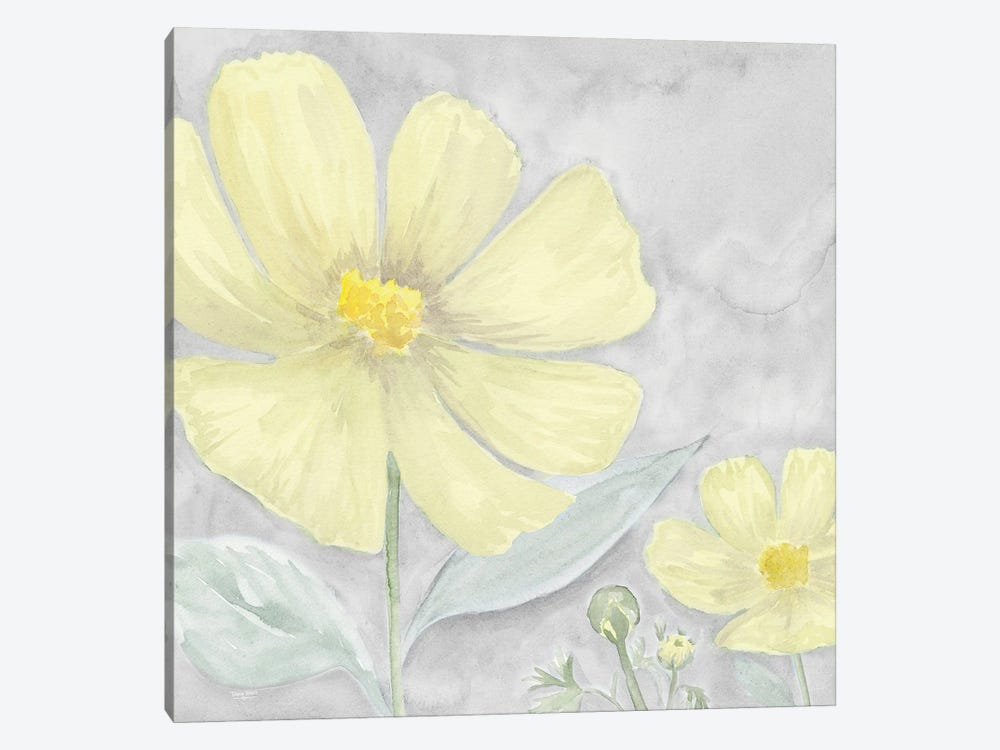 Peaceful Repose Gray & Yellow III by Tara Reed 1-piece Canvas Print