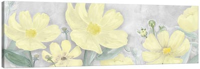 Peaceful Repose Gray & Yellow Panel I Canvas Art Print - Tara Reed
