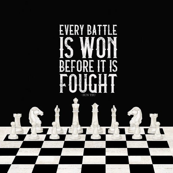 Cards & Board Games: Rather Be Playing Chess I-Every Battle by Tara Reed