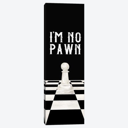 Rather Be Playing Chess Panel III-No Pawn Canvas Print #TRE568} by Tara Reed Canvas Art Print