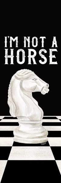 Cards & Board Games: Rather Be Playing Chess Panel IV-Not A Horse by Tara Reed