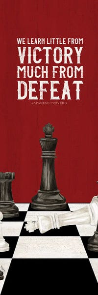 Cards & Board Games: Rather Be Playing Chess Red Panel II-Learn More by Tara Reed