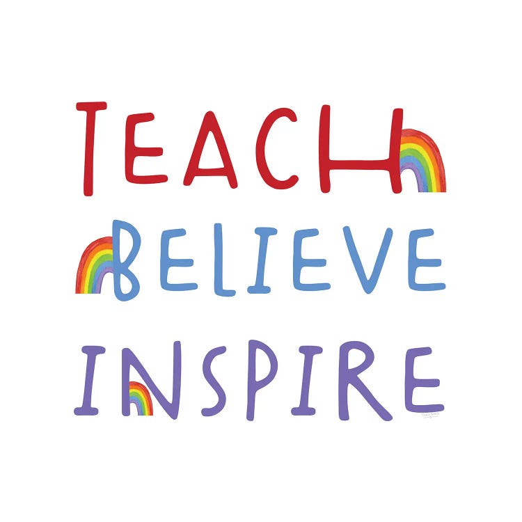Teacher Truths Rainbow I-Inspire