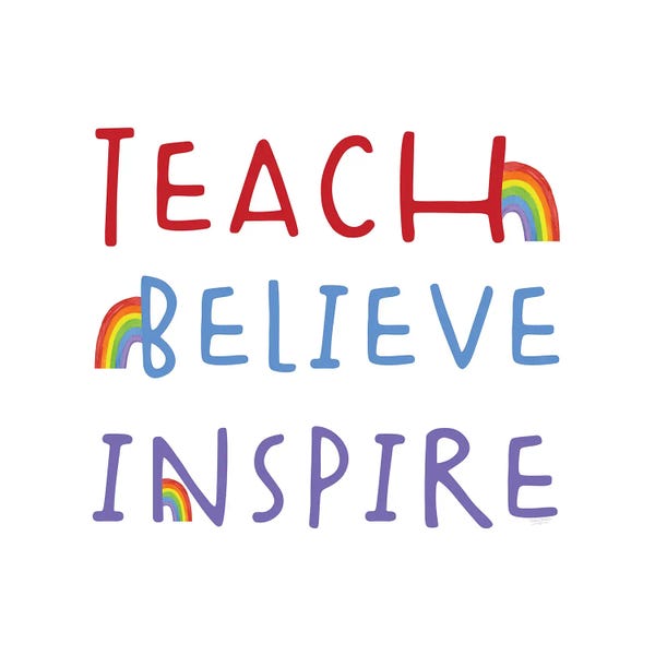 Tara Reed: Teacher Truths Rainbow I-Inspire by Tara Reed