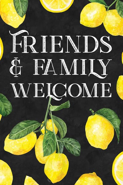 Tara Reed: Live With Zest Sentiment Portrait I Friends & Family by Tara Reed
