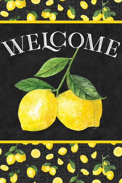 Tara Reed: Live With Zest Sentiment Portrait II Welcome by Tara Reed