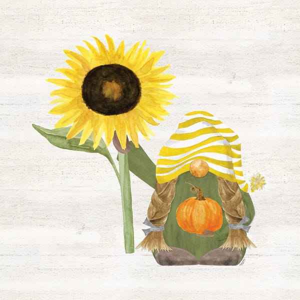 Fine Art Print: Fall Gnomes III by Tara Reed