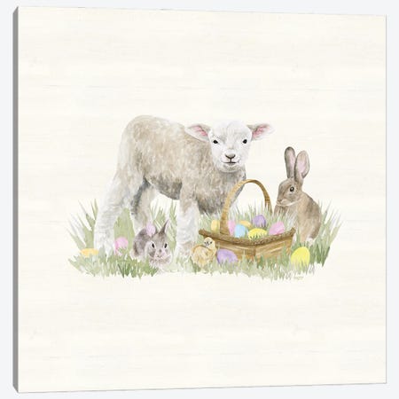 Farmhouse Easter II Canvas Print #TRE651} by Tara Reed Art Print