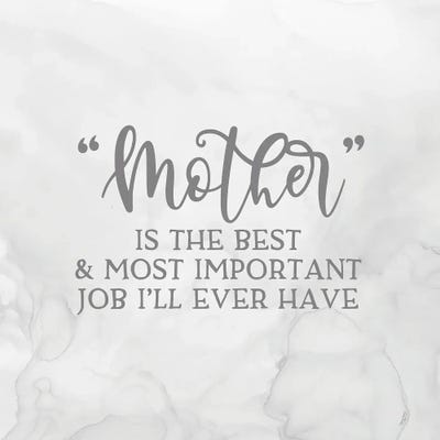 Mother Sentiments I by Tara Reed metal wall art