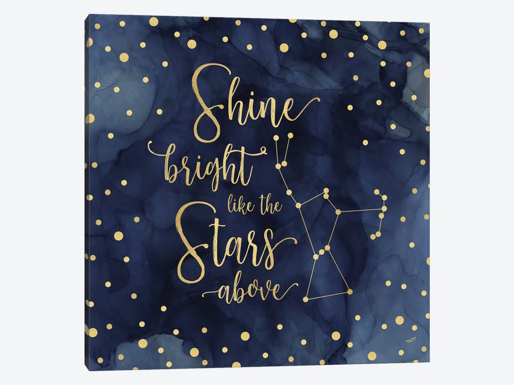 Oh My Stars III Shine Bright by Tara Reed 1-piece Art Print