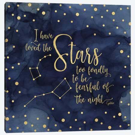 Oh My Stars IV Stars Canvas Print #TRE68} by Tara Reed Canvas Artwork