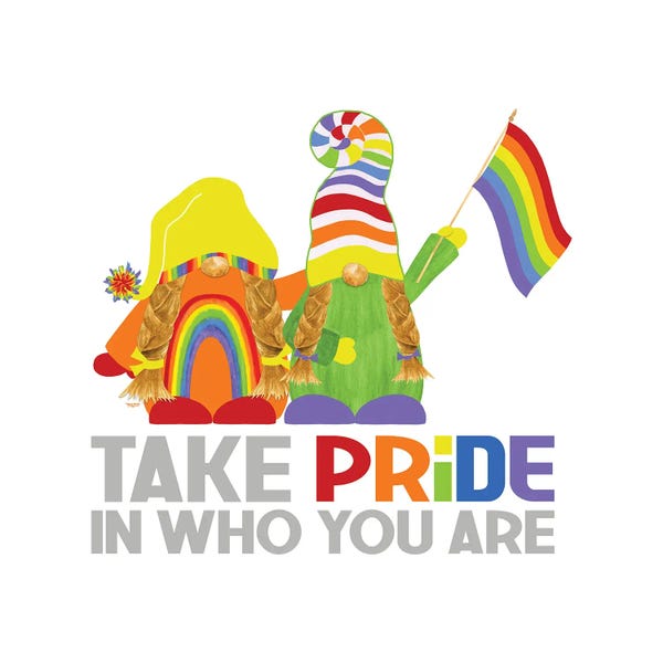 Tara Reed: Pride Gnomes Couple IV by Tara Reed