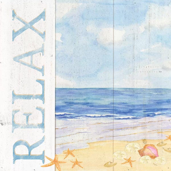 Calm: Savor The Sea I by Tara Reed