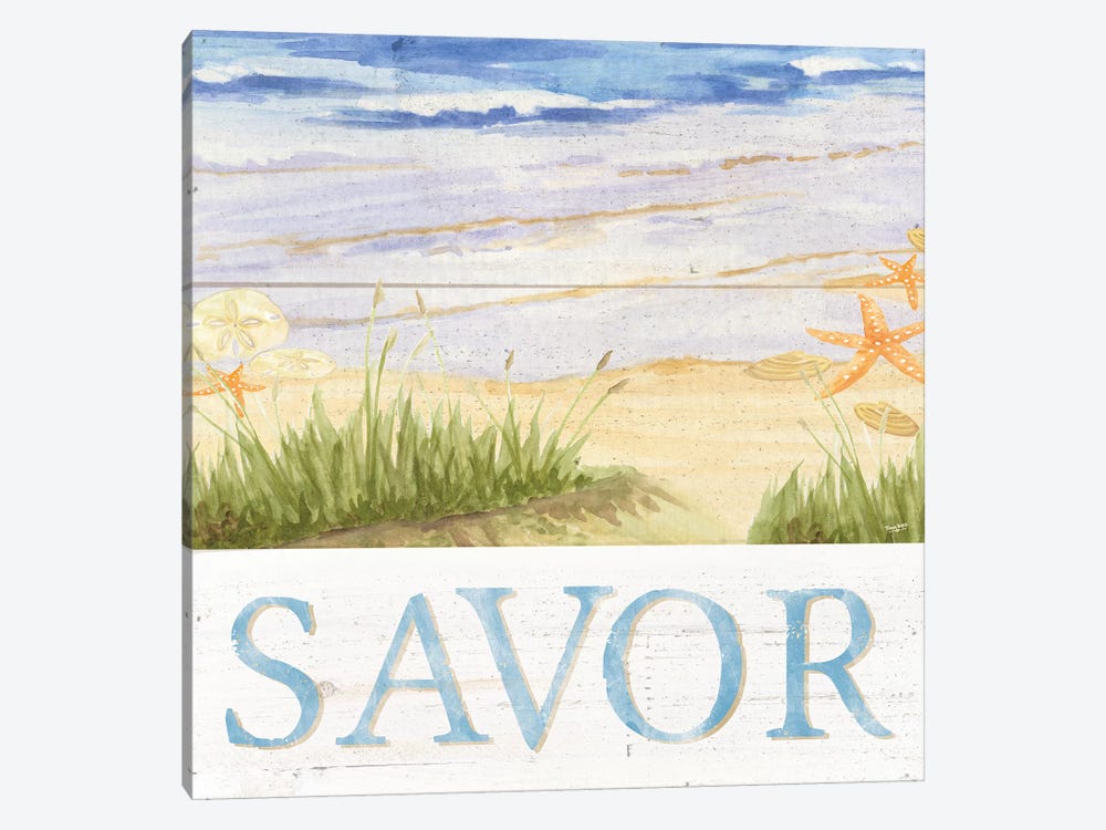 Savor The Sea III by Tara Reed 1-piece Canvas Wall Art