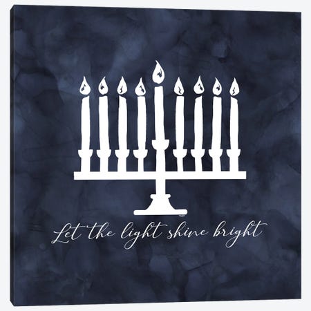Hanukkah Lights III - Light Shine Bright Canvas Print #TRE740} by Tara Reed Canvas Art Print