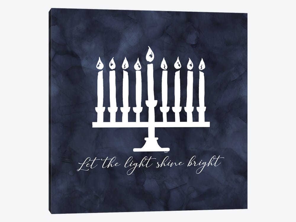 Hanukkah Lights III - Light Shine Bright by Tara Reed 1-piece Art Print