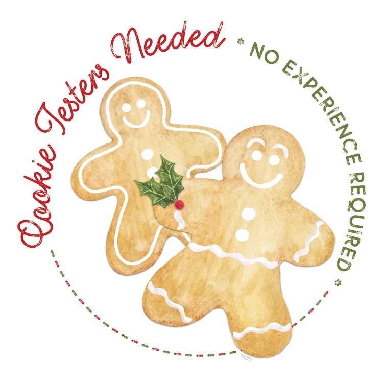 Home Cooked Christmas III - Cookie Testers by Tara Reed wall art