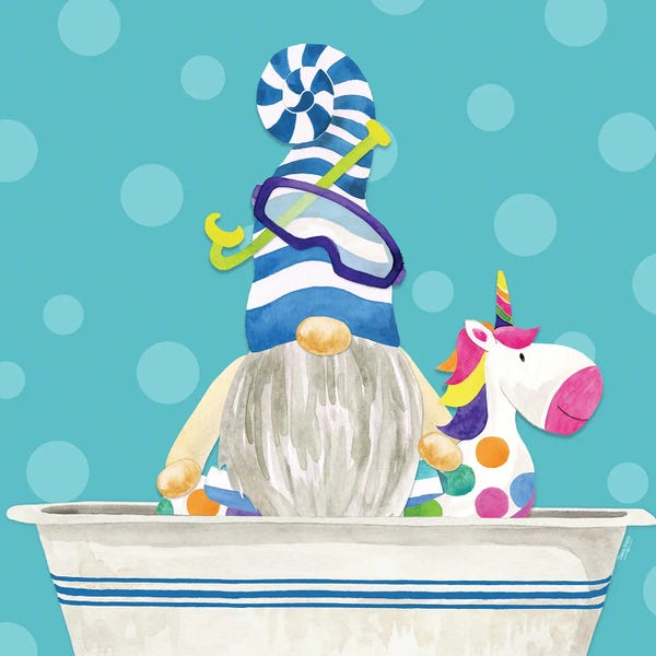 Gnomes: Bathroom Gnomes VI by Tara Reed