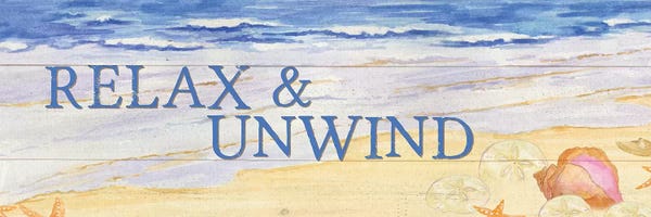 Calm: Savor The Sea Panel I by Tara Reed