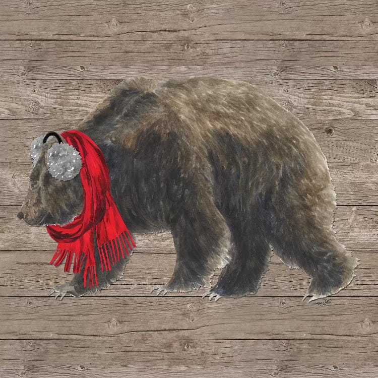 Warm In The Wilderness Bear by Tara Reed wall art