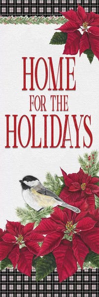 Home For The Holidays: Chickadee Christmas Red - Home for the Holidays  II by Tara Reed