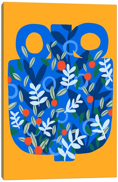 Olive Tree Pottery Canvas Art Print - Teresa Rego