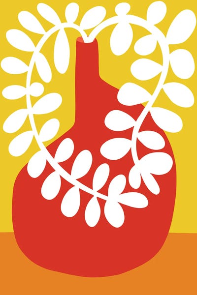 Teresa Rego: Orange Garden by Teresa Rego