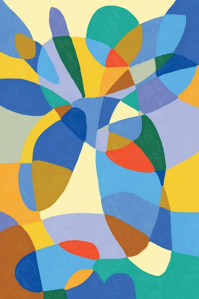 Aqua Maranta by Teresa Rego canvas print