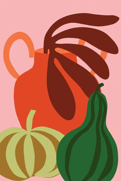 Teresa Rego: Still Life Pumpkins by Teresa Rego