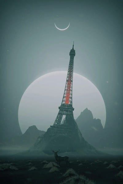 Tobias Roetsch: Lost World Eiffel Tower by Tobias Roetsch