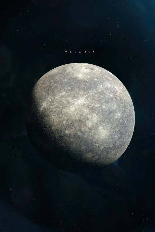 Mercury by Tobias Roetsch wall art