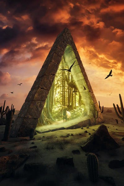 Fine Art Print: Trigon by Tobias Roetsch