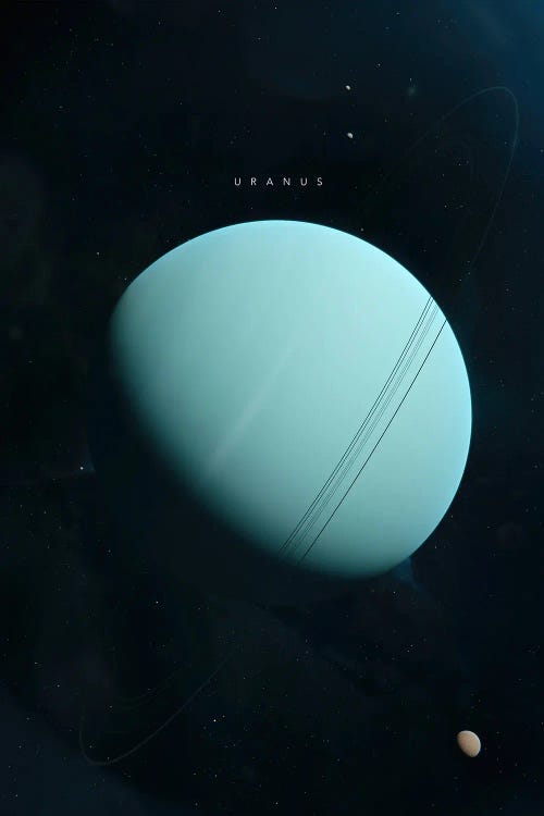 Uranus by Tobias Roetsch wall art